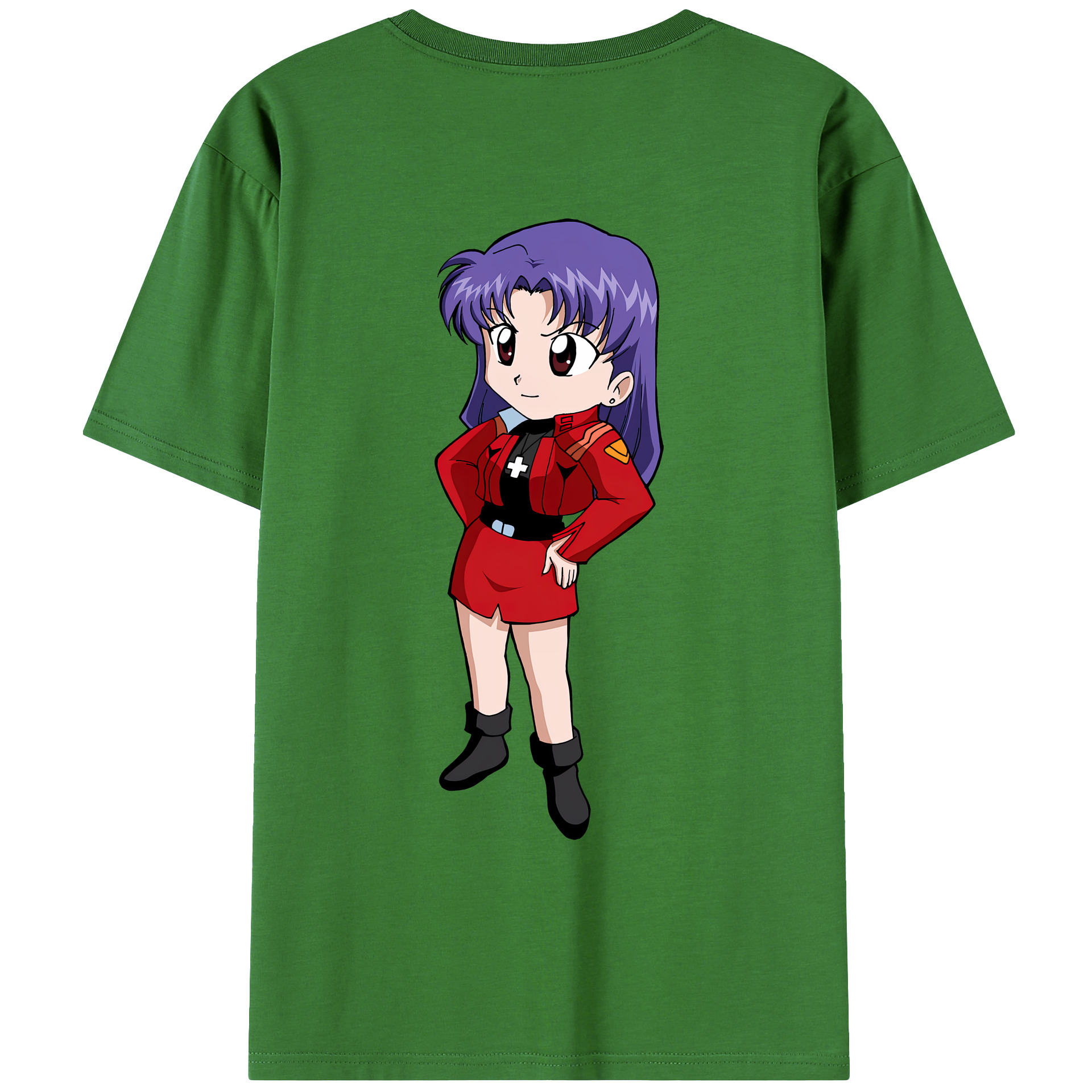 （画像用） EVA 新世紀エヴァンゲリオン レディース半袖Tシャツ(バックプリント)